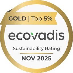 EcoVadis Gold medal — Top 5%