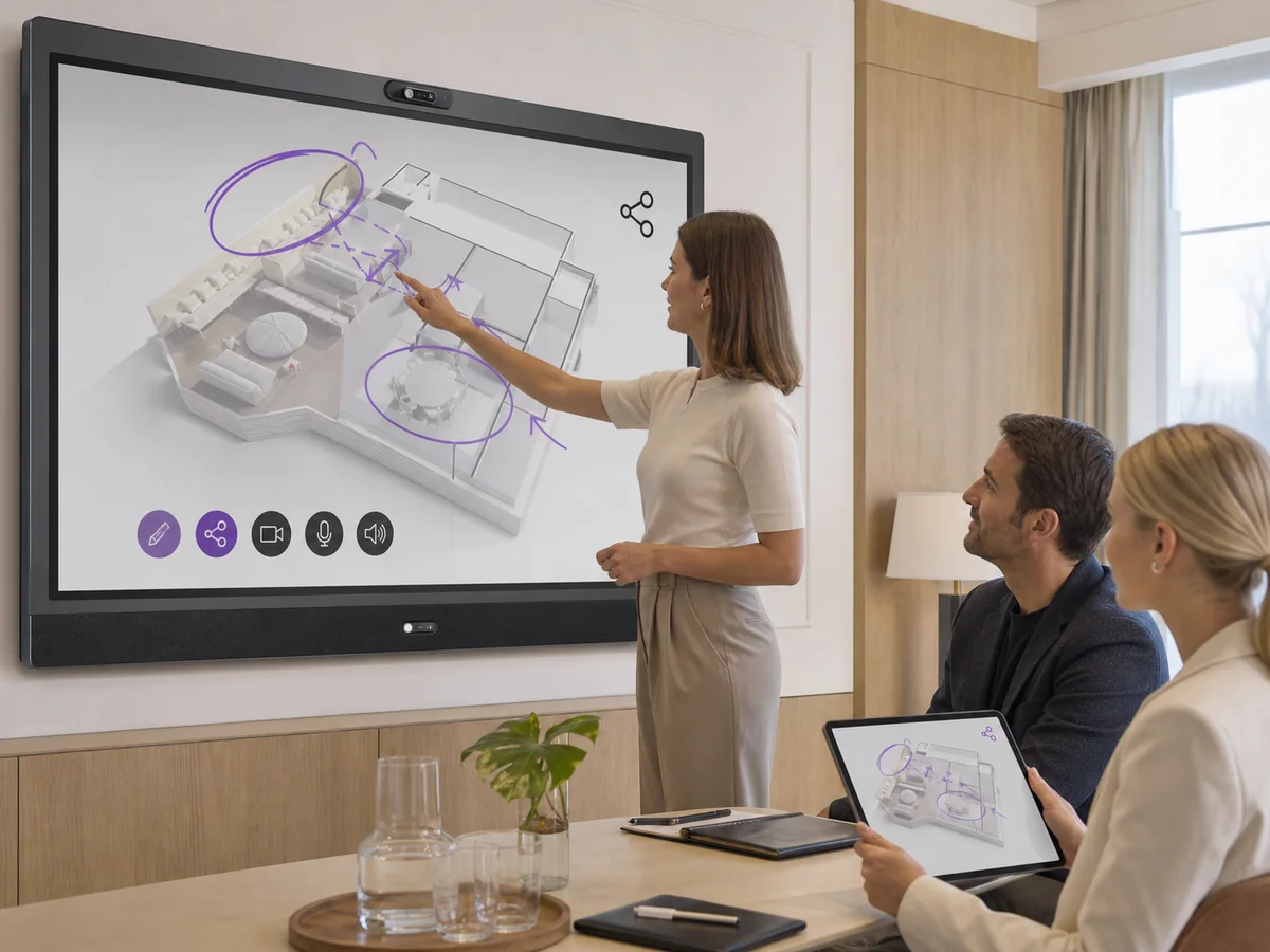 Écran interactif all-in-one & vidéoprojection